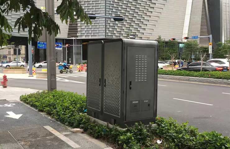 一体化综合机柜图片